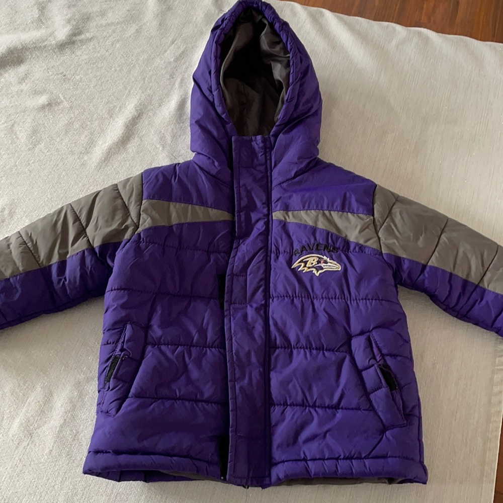 Kids Ravens Winter coat.